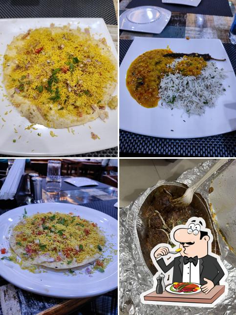 Food at Aaswad pure veg restaurant