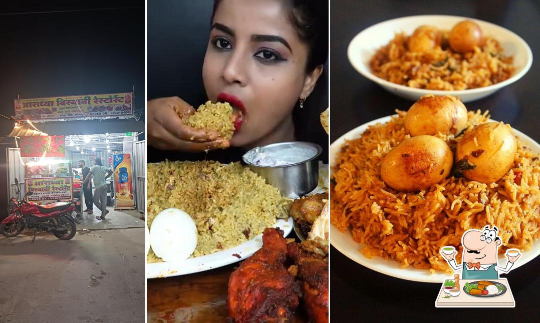 Food at Aradhya biryani restaurant