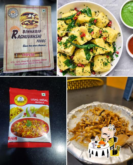 Food at Binharif Dabeli