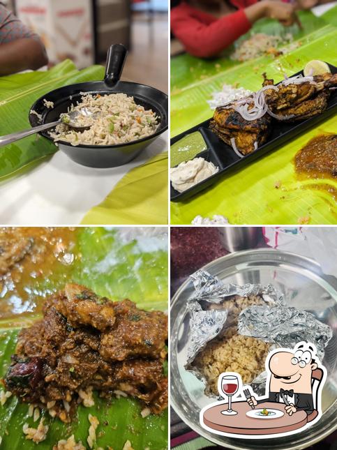 Food at Ambur Star Briyani