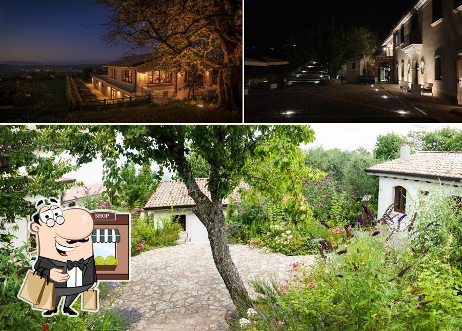Gli esterni di Il Mulino della Signora Luxury Country House