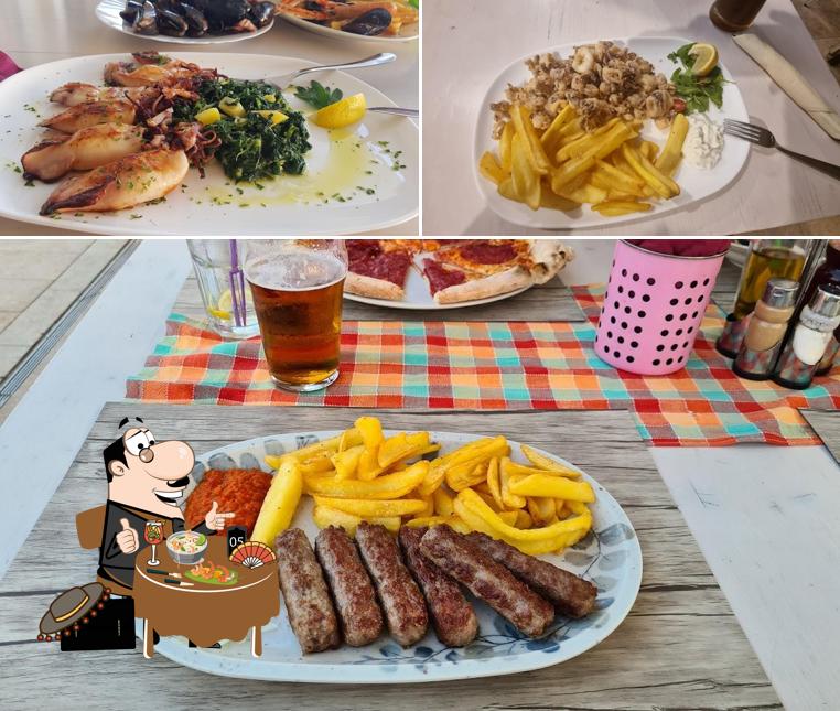 Fritto misto al Pizzeria Buoni Amici In Piazza Umag