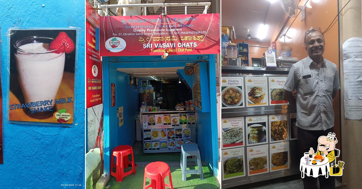 Food at Sri vasavi chats