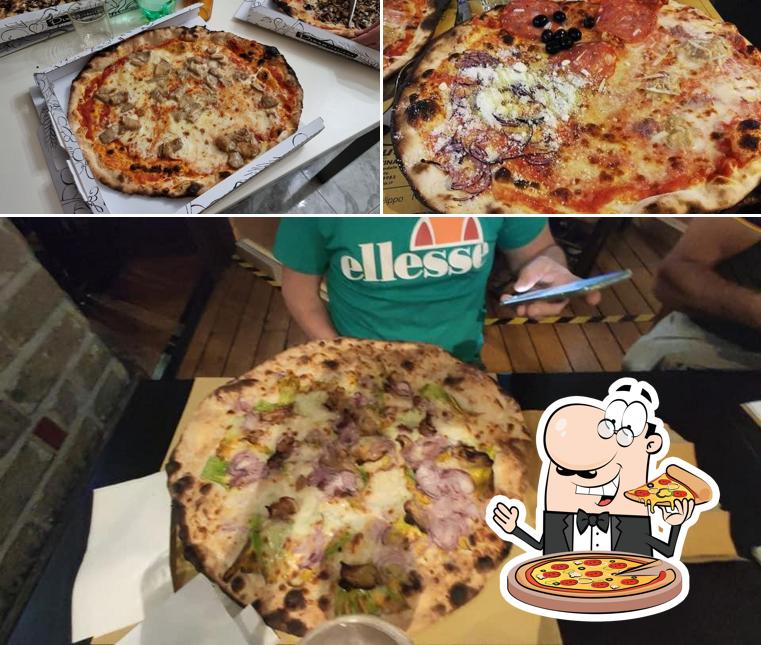 Prenditi tra le molte varianti di pizza