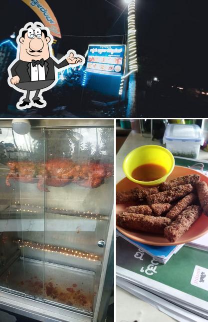 The interior of Akshaya Family Dhaba