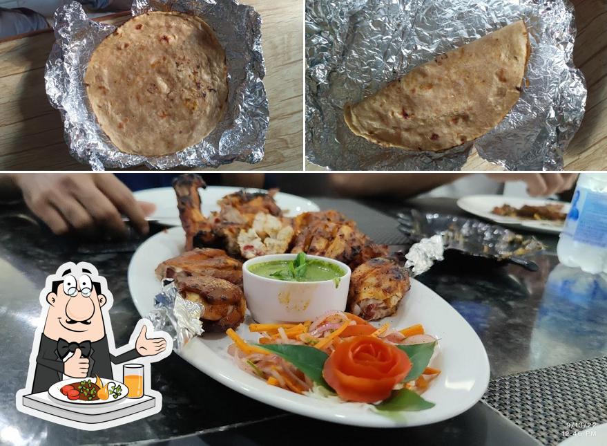 Food at Blue line Family Restaurant