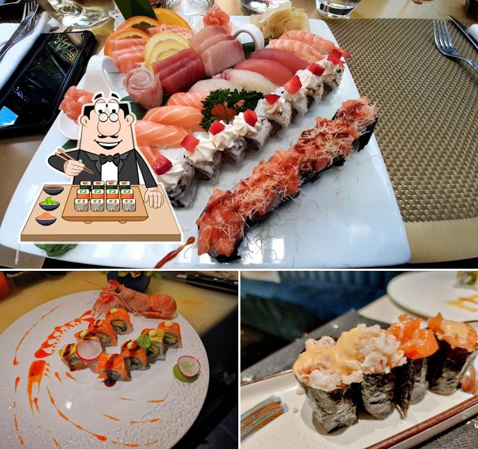 Prenditi le varie opzioni di sushi