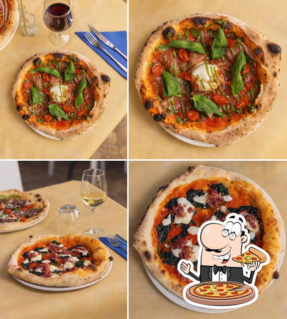 Scegli tra le svariate varianti di pizza