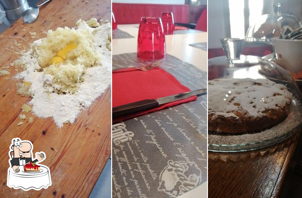 Admaiora Drink & Food serve un'ampia selezione di dolci