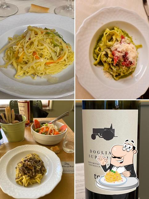 Spaghetti alla carbonara al Albergo Alpi