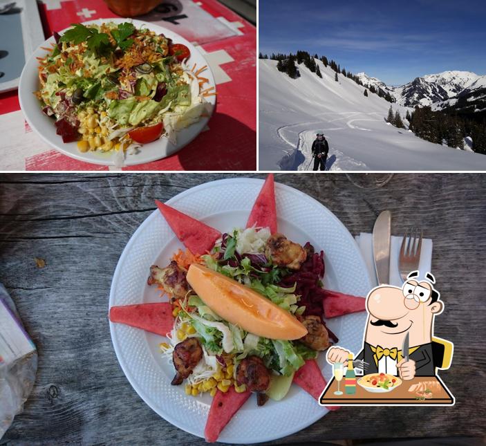 Cibo al Chalet du Soldat