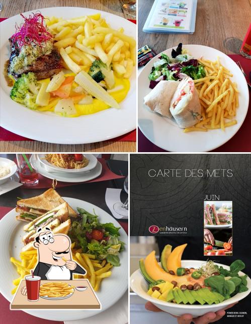 Patatine fritte al Zenhäusern Conthey Route Cantonale