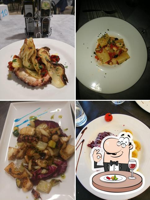 Cibo al Ristorante Pizzeria zero7cinque Lago