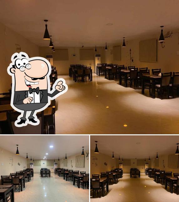 The interior of Aroma Kitchen