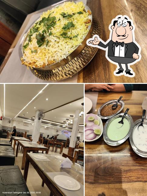 Take a seat at one of the tables at Peshawar Restaurant