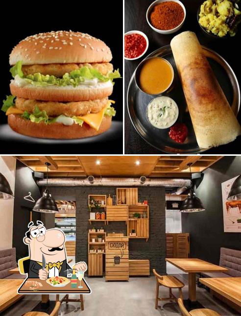 The restaurant's food and interior