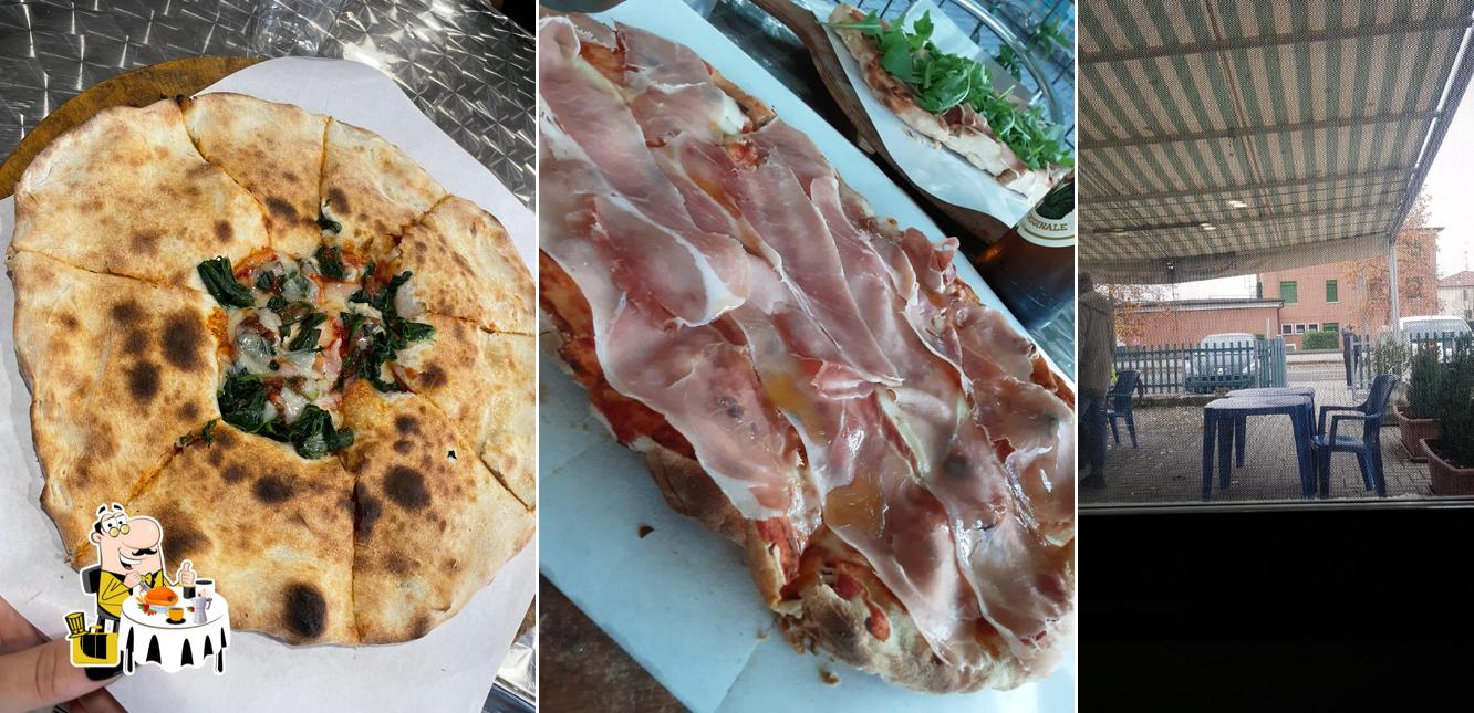 Platti al Pizzeria Val D'Enza