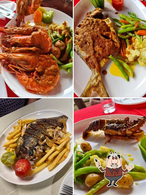 Meals at Salt water Sea food Restaurant