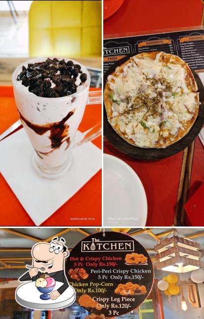 THE KITCHEN offers a selection of desserts