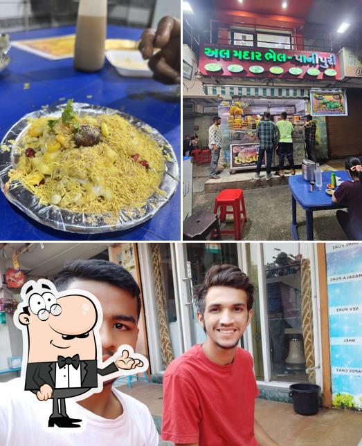 The interior of Al Madar Panipuri