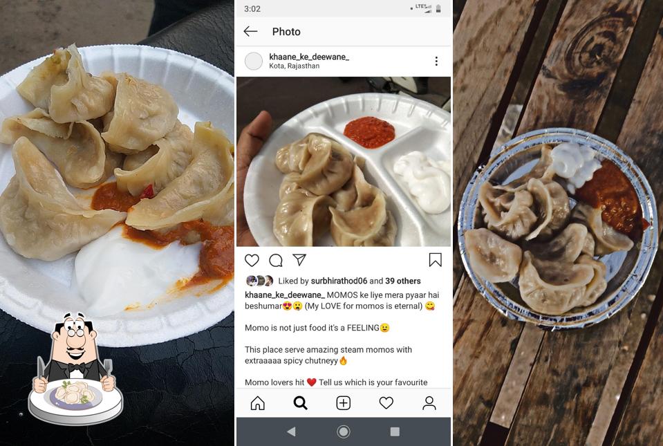 Dumplings at China town food corner