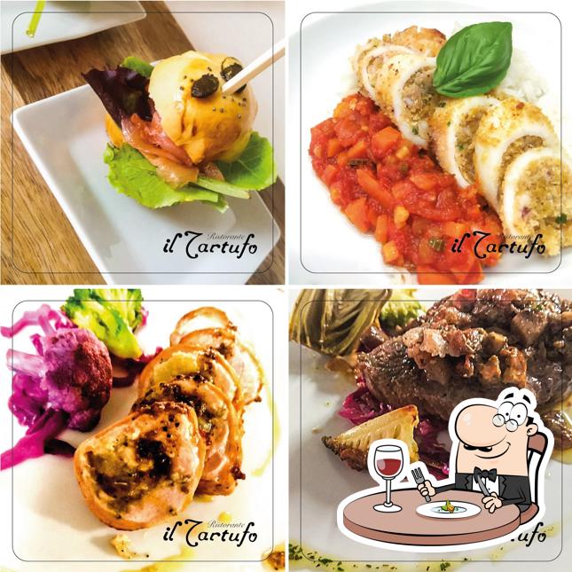 Cibo al Ristorante Il Tartufo