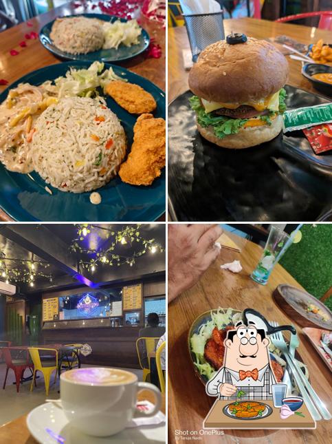 Chicken wings at Destination Cafe