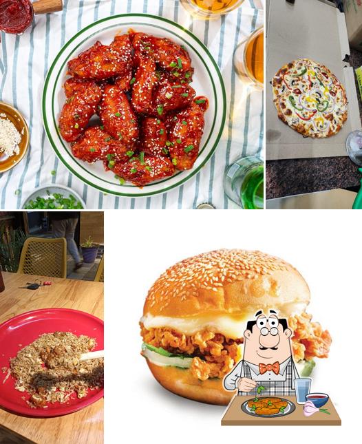 Chicken wings at Food Zone