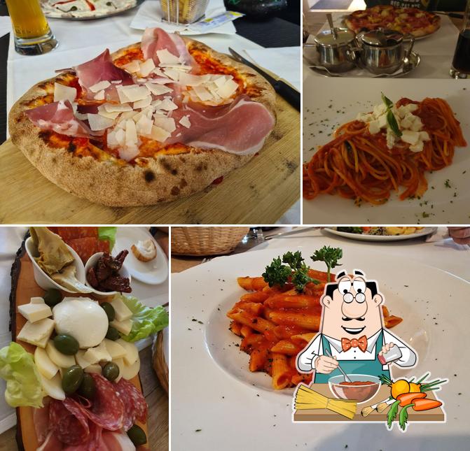 Spaghetti alla bolognese al Restaurant Halbmond