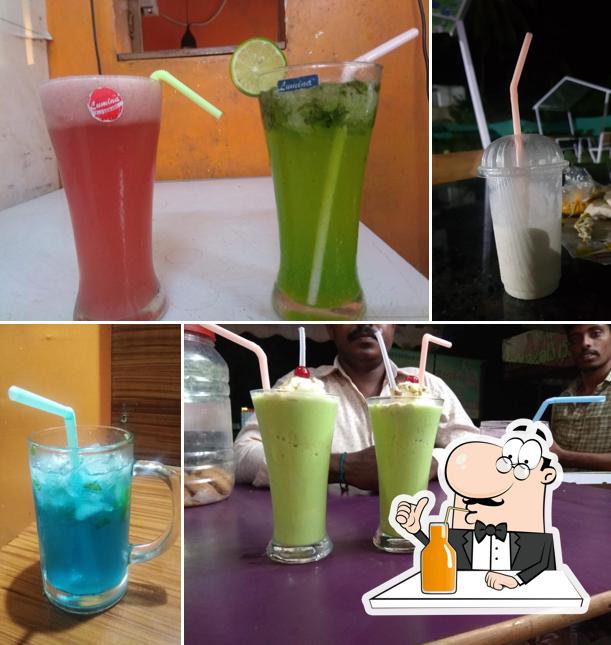 Enjoy a drink at RAVI TEA TIME