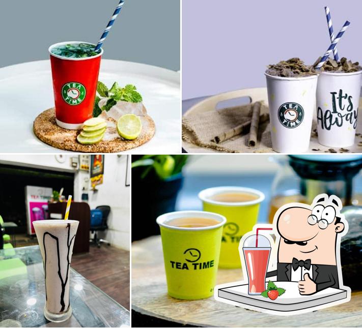 Enjoy a beverage at Tea Time