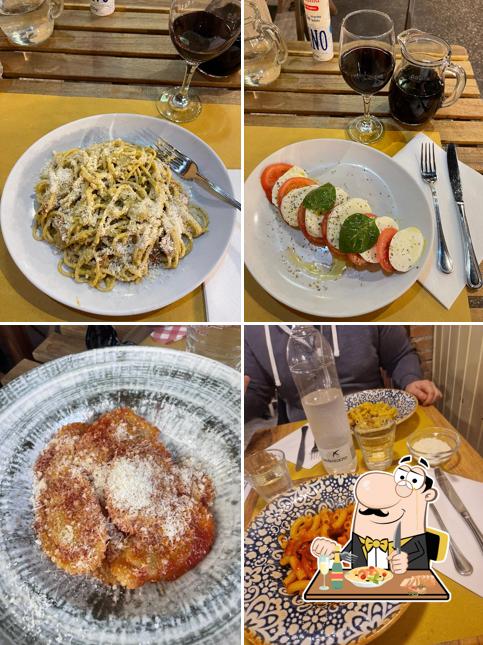Cibo al Hostaria Da Bruno