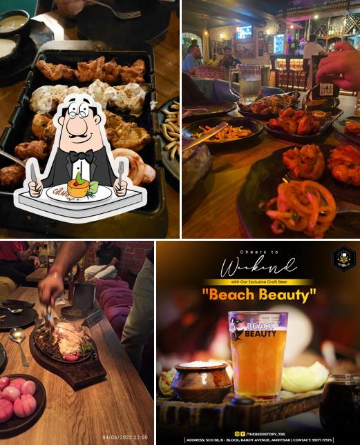 Food at The Beer Story