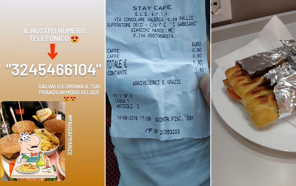 Cibo al STAY CAFE - centro commerciale I Gabbiani