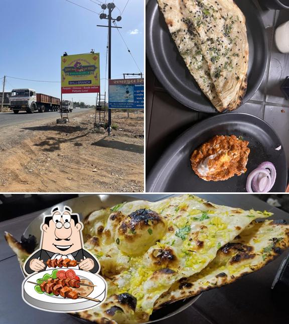 Sunny paji da dhaba is distinguished by food and exterior