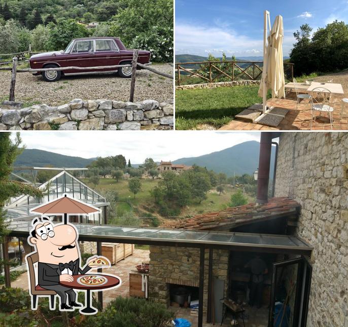 La parte esterna è una caratteristica importante di Borgo di Vezzano