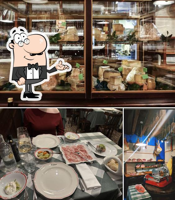 Siediti a un tavolo di Trattoria al Pompiere