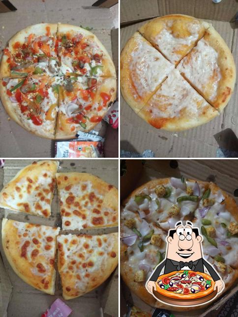 At Pizza hunt and chinese cuisine, you can get pizza