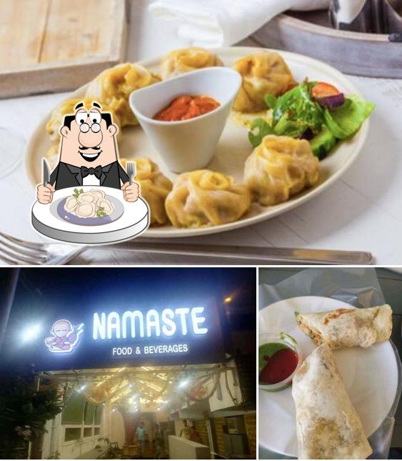 Dumplings at Namaste Food And Beverages