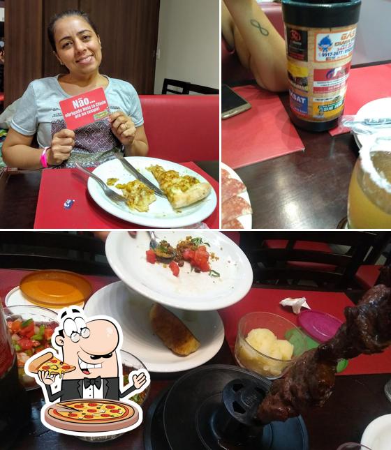 No Pizzaria e Churrascaria do Costelinha, você pode degustar pizza