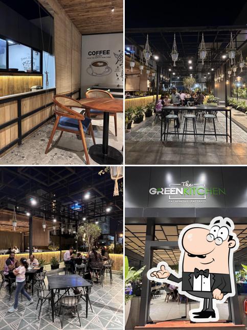 The interior of The Green Kitchen - Eat Healthy. Eat Tasty