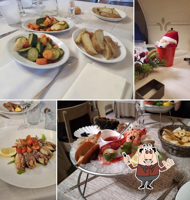 Platti al Trattoria Da Rosy