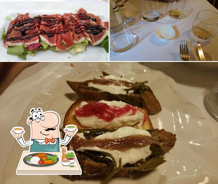 Platti al Osteria del Borgo