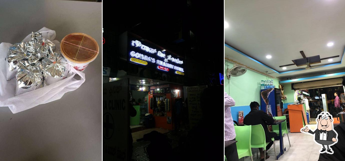 The interior of GOWDAS MILITARY HOTEL