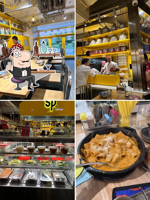 The interior of tbsp. - Tablespoon / Pizza, Pasta, BBQ