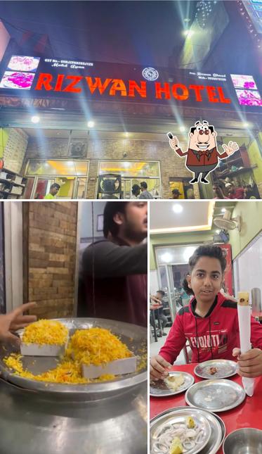 Food at Rizwan Hotel