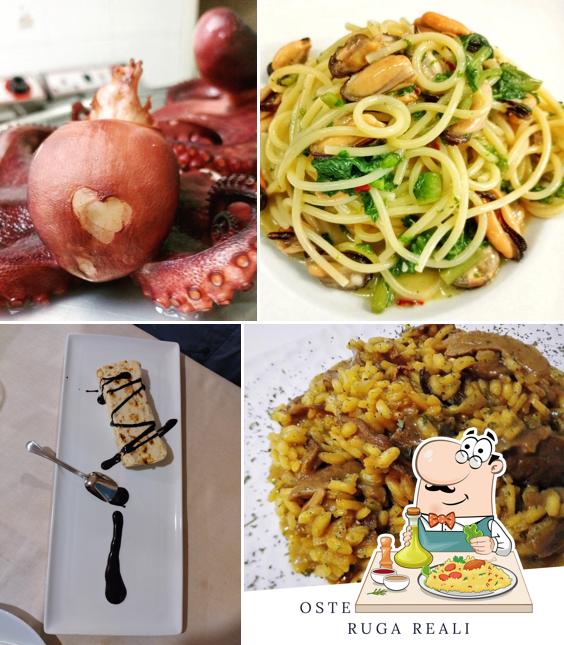 Cibo al Ristorante Ruga Reali, Osteria del Teatro