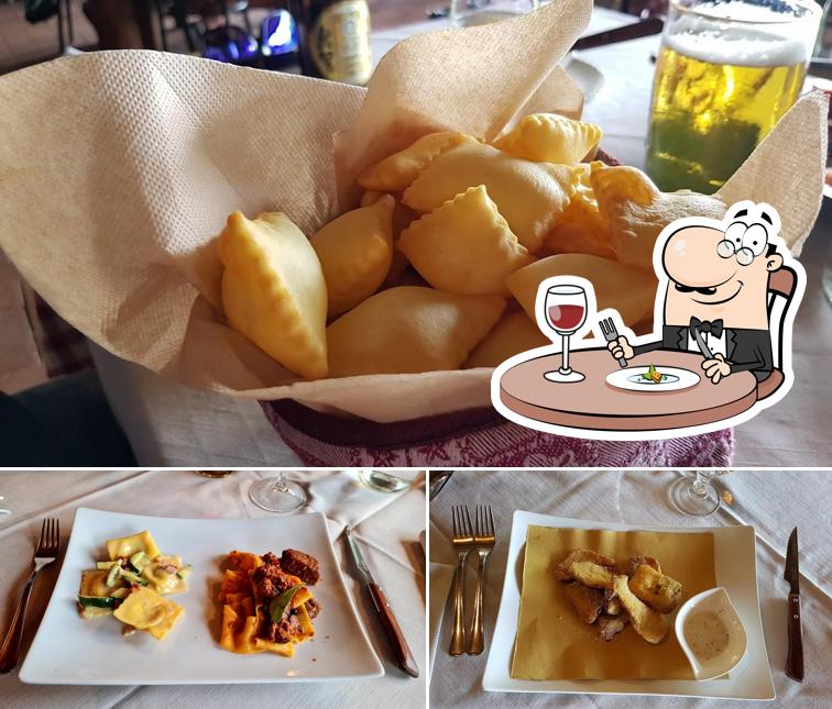 Cibo al Antica Hostaria Rocca Di Badolo