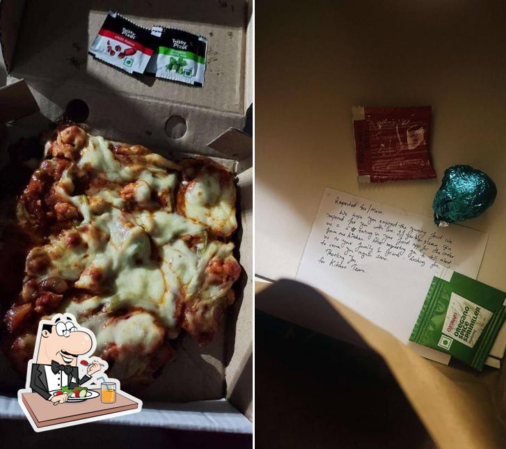 Food at Bentoz Pizza