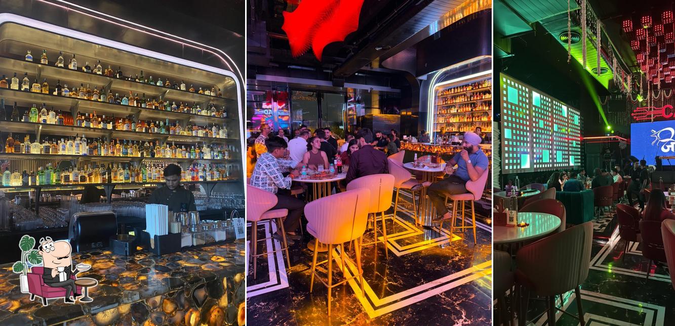 Check out how CAD TECH BAR,CRAFT KITCHEN & BREWERY, NOIDA looks inside